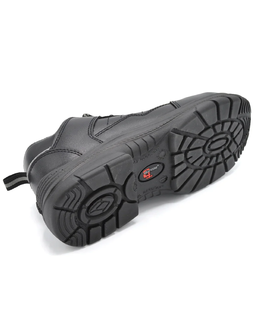 Grafters Super Wide Steel Toe Cap Leather Safety Trainers - Image 3