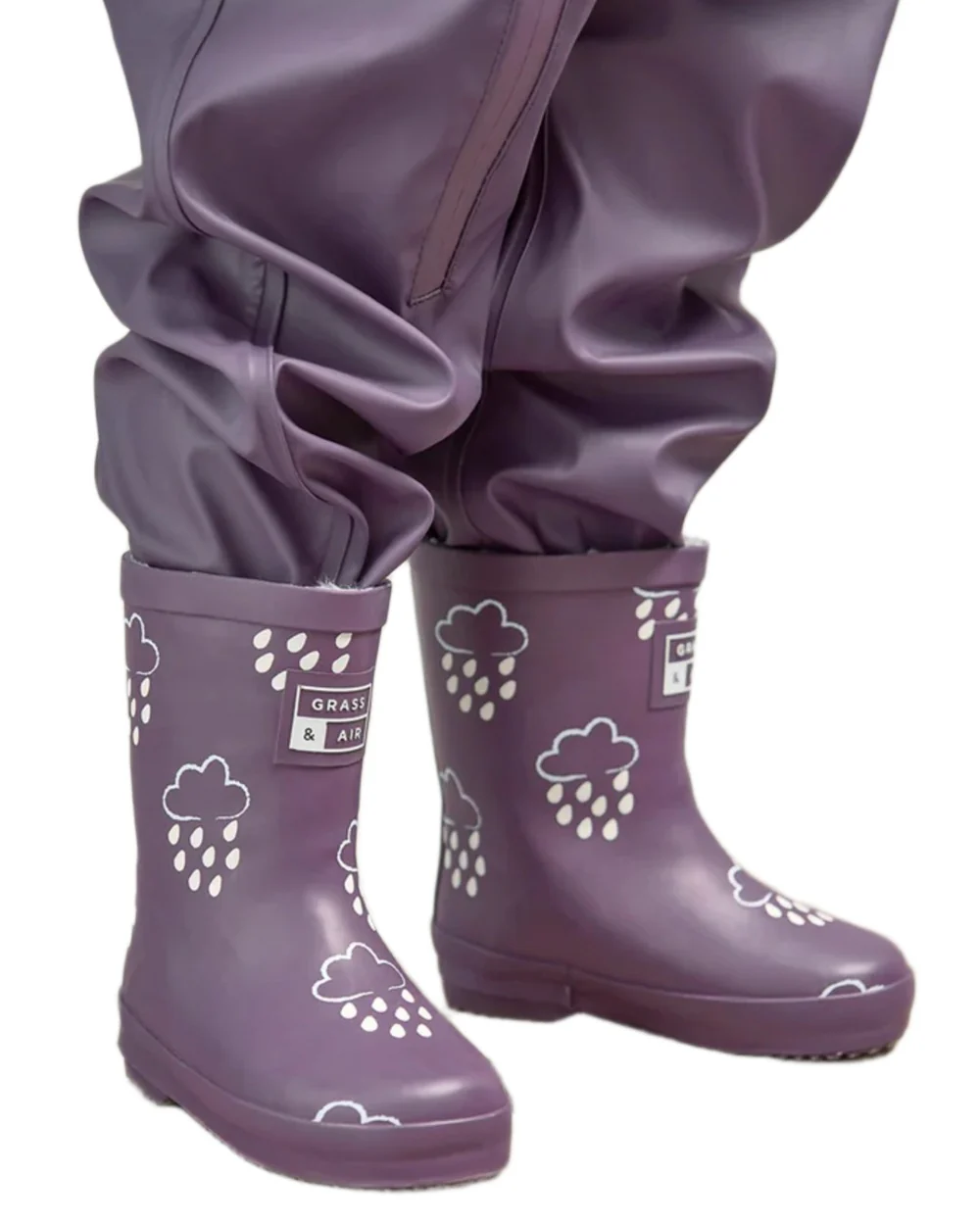 Grass & Air Childrens Colour Changing Wellies - Image 2