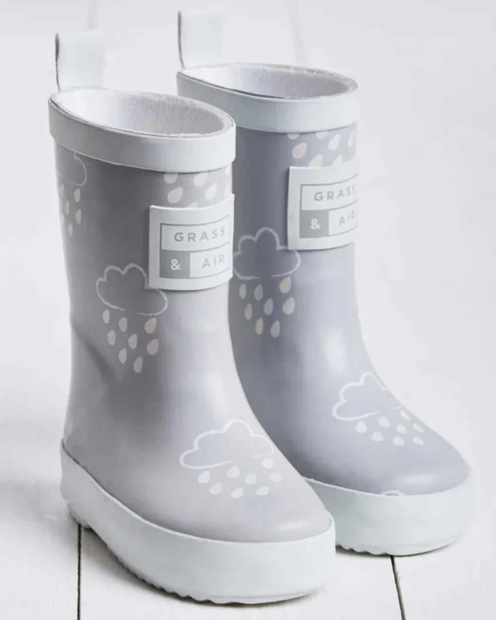 Grass & Air Childrens Colour-Revealing Wellies - Image 10