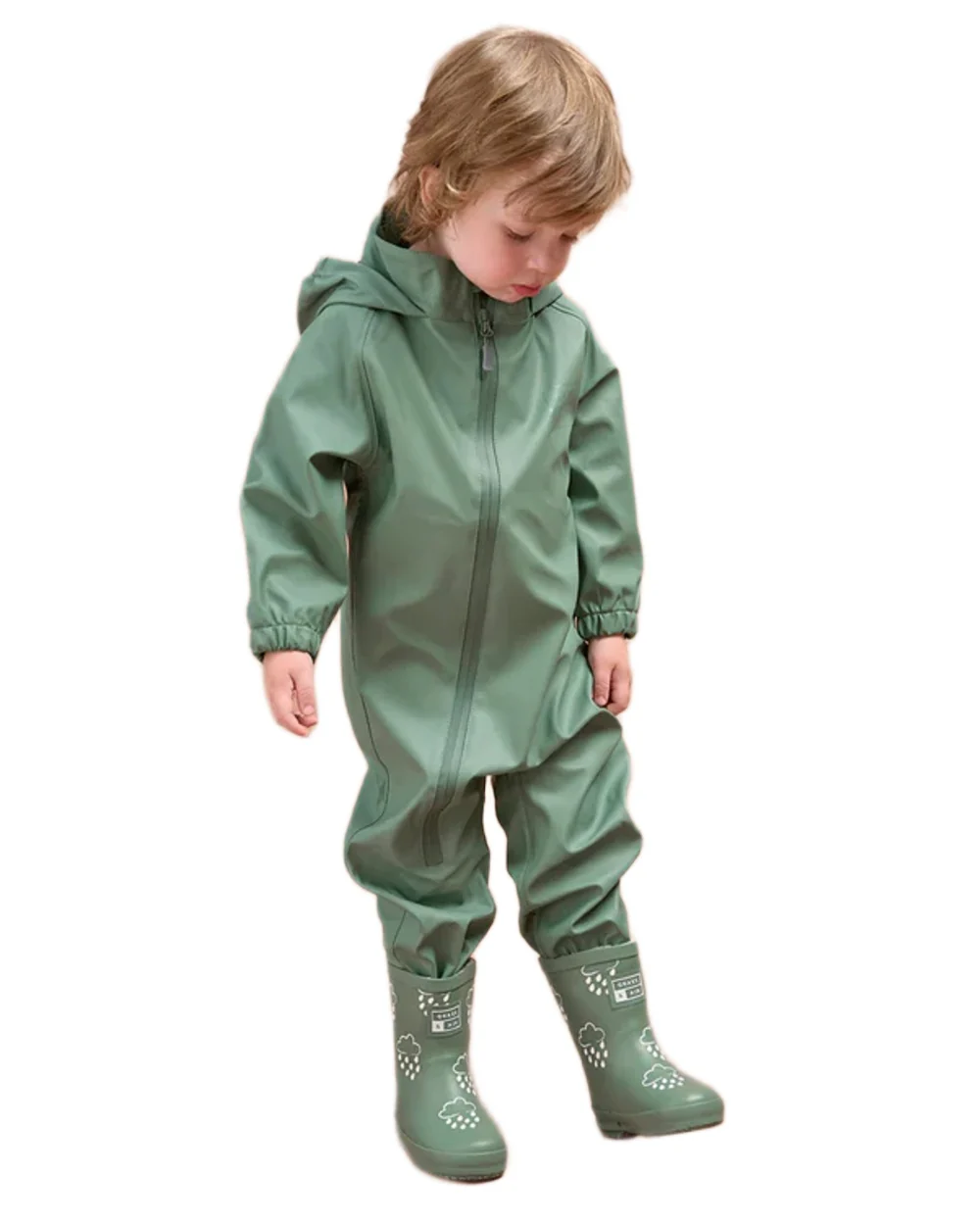 Grass & Air Childrens Puddle Suit - Image 16