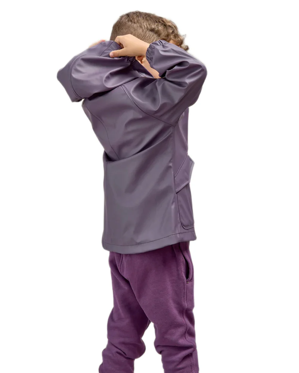 Grass & Air Childrens Rainster Jacket - Image 9