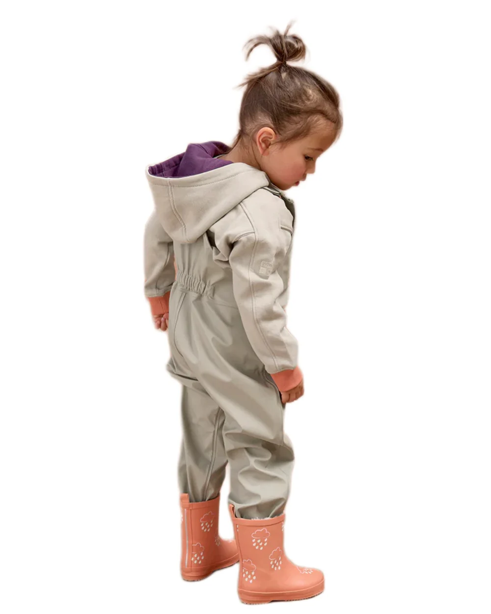 Grass & Air Childrens Rainster Waterproof Dungaree - Image 5