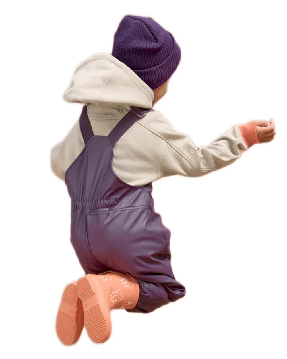 Grass & Air Childrens Rainster Waterproof Dungaree - Image 9