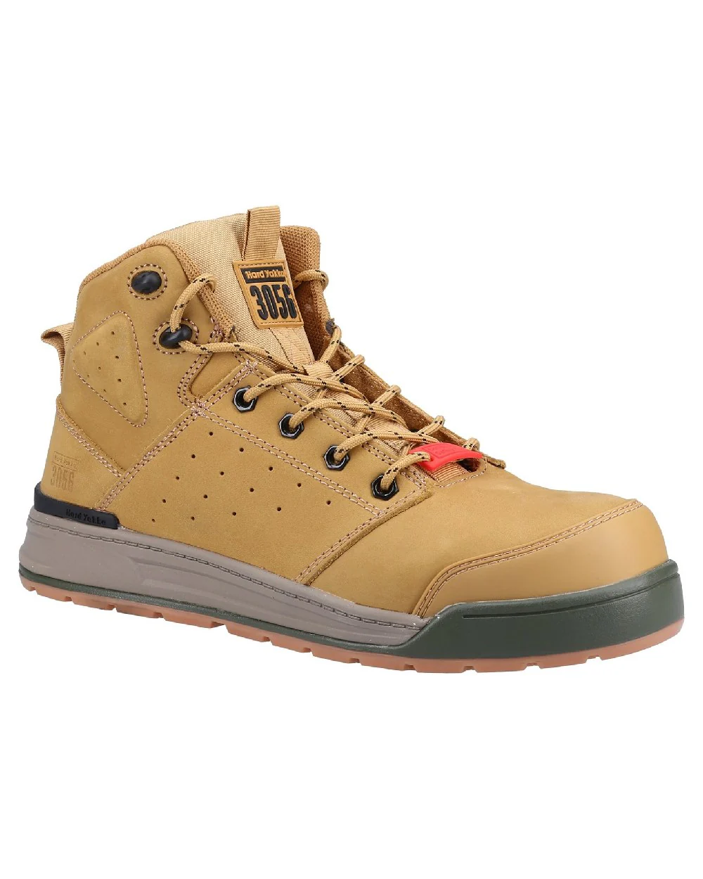 Hard Yakka Mens 3056 Lace Zip Safety Boots - Image 12