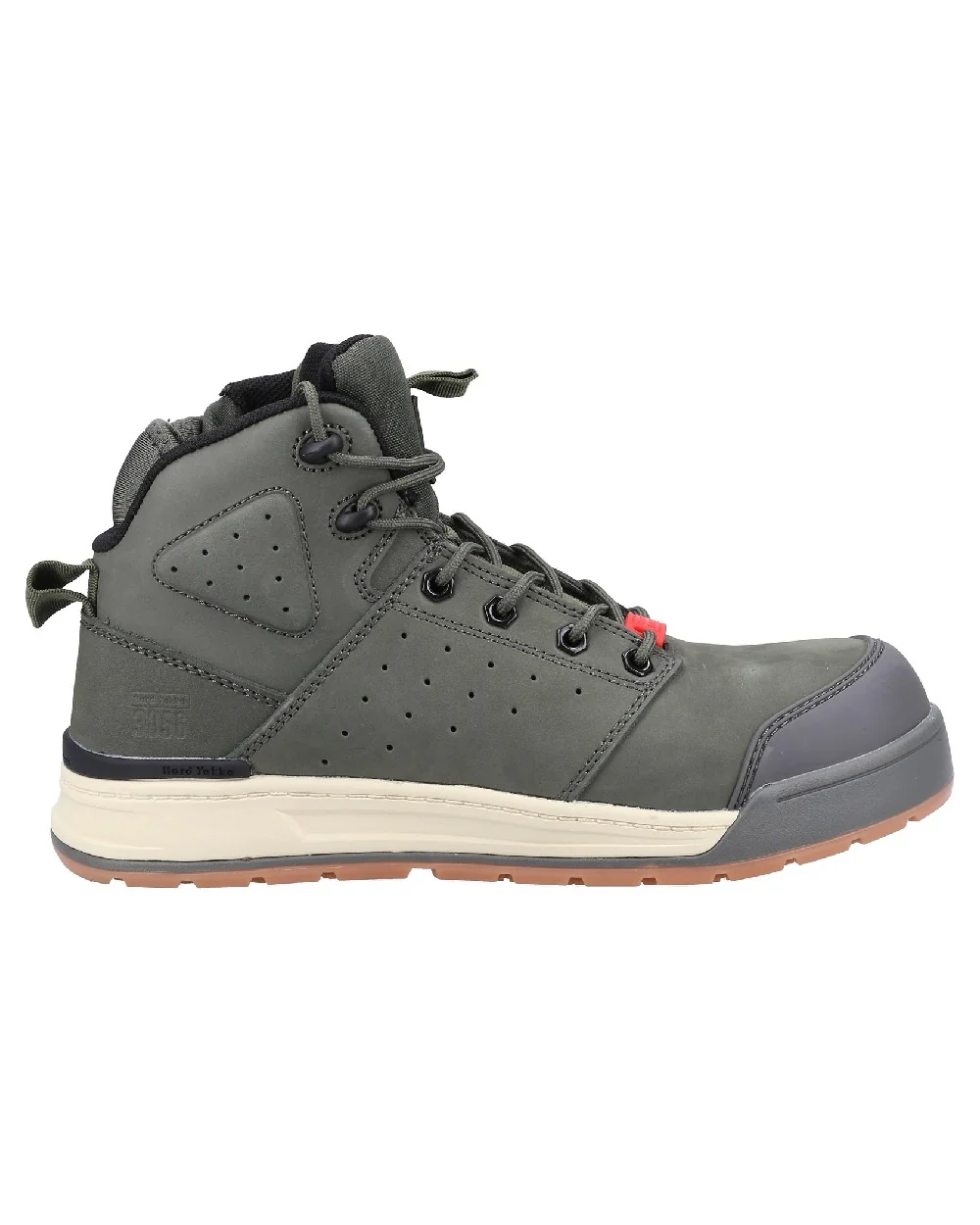 Hard Yakka Mens 3056 Lace Zip Safety Boots - Image 9