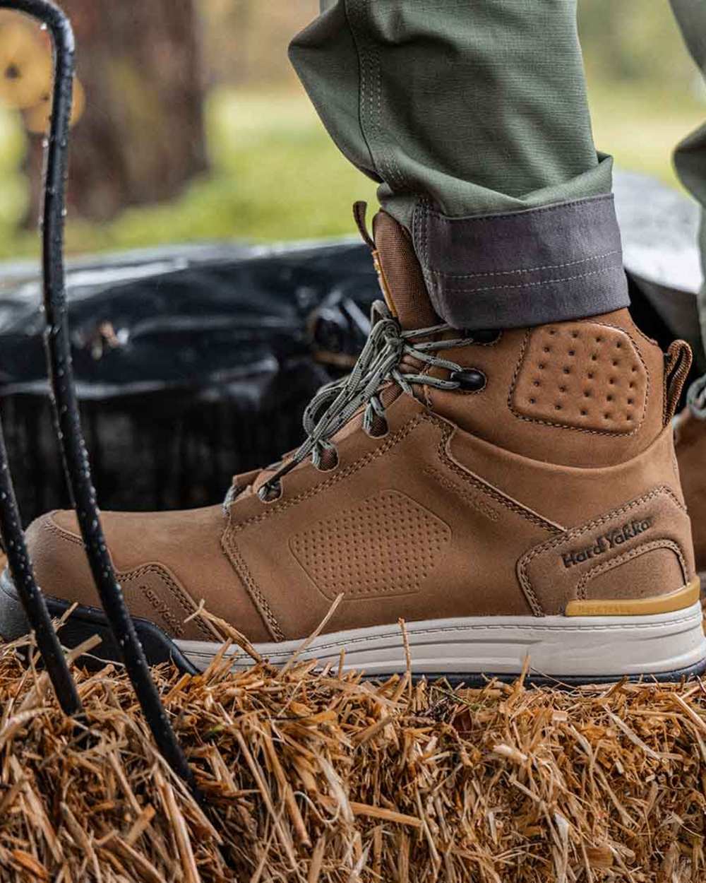 Hard Yakka Mens 3056 S7S 6 Safety Boots - Image 14
