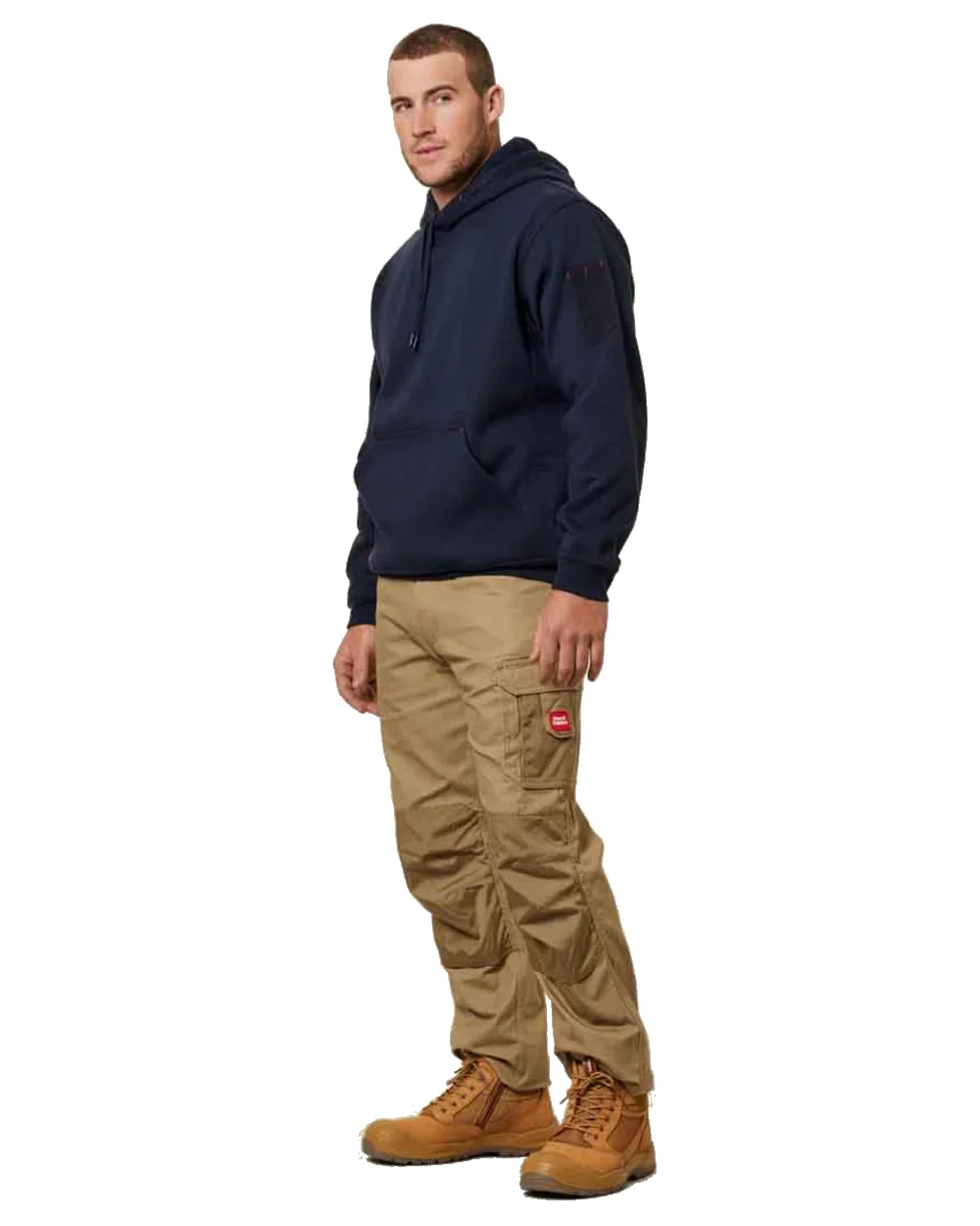 Hard Yakka Mens Brushed Fleece Hoodie - Image 15