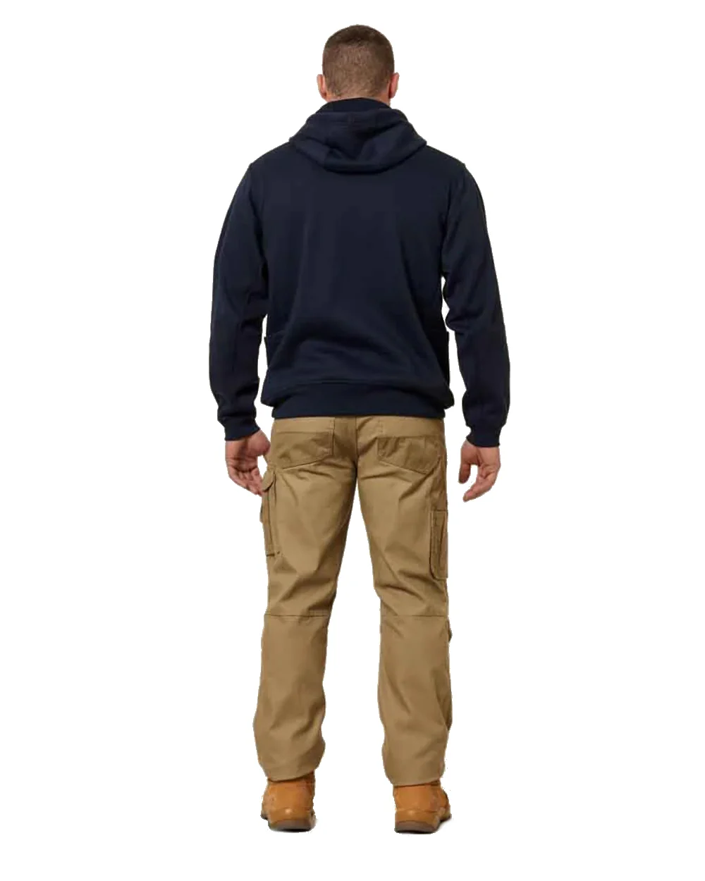 Hard Yakka Mens Brushed Fleece Hoodie - Image 16