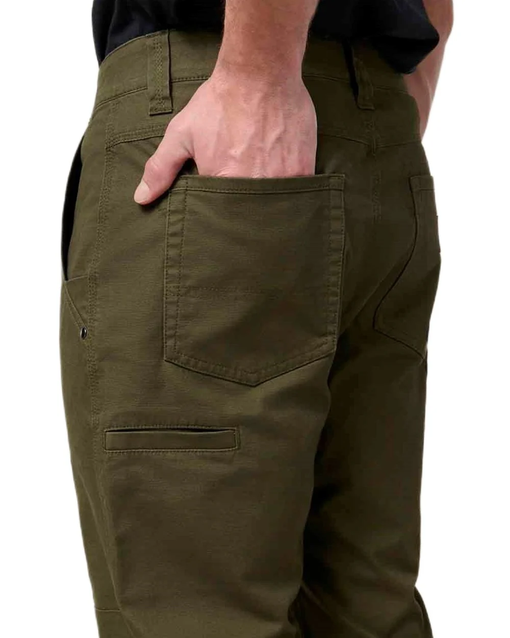 Hard Yakka Mens Heritage Carpenters Work Trousers - Image 5
