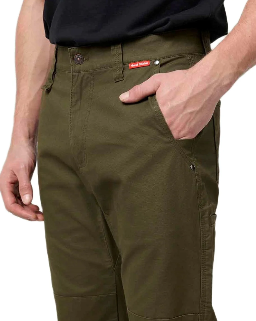 Hard Yakka Mens Heritage Carpenters Work Trousers - Image 7