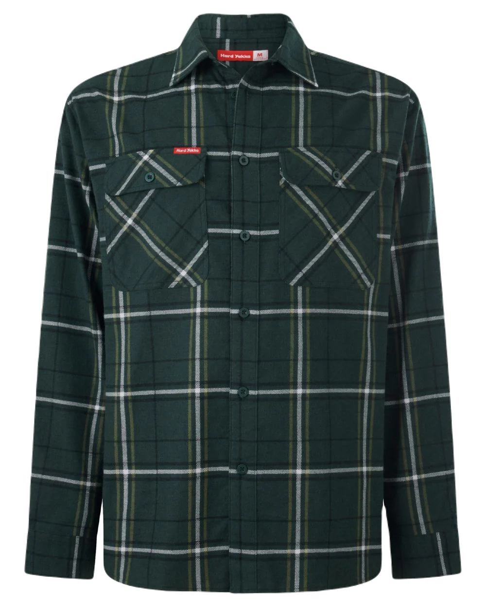 Hard Yakka Mens Lightweight Check Flannel Shirt - Image 13
