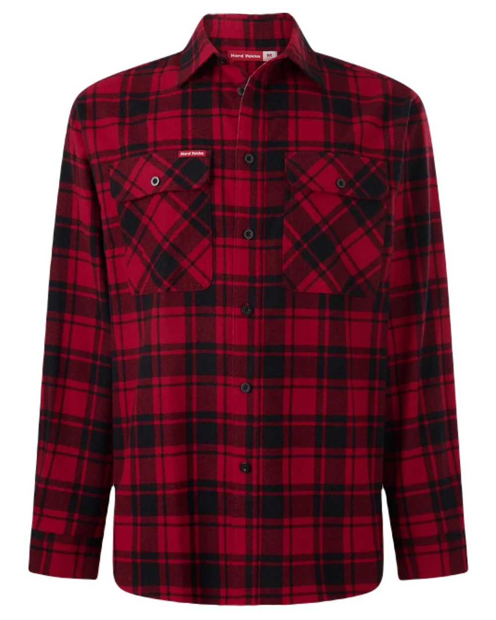 Hard Yakka Mens Lightweight Check Flannel Shirt - Image 3