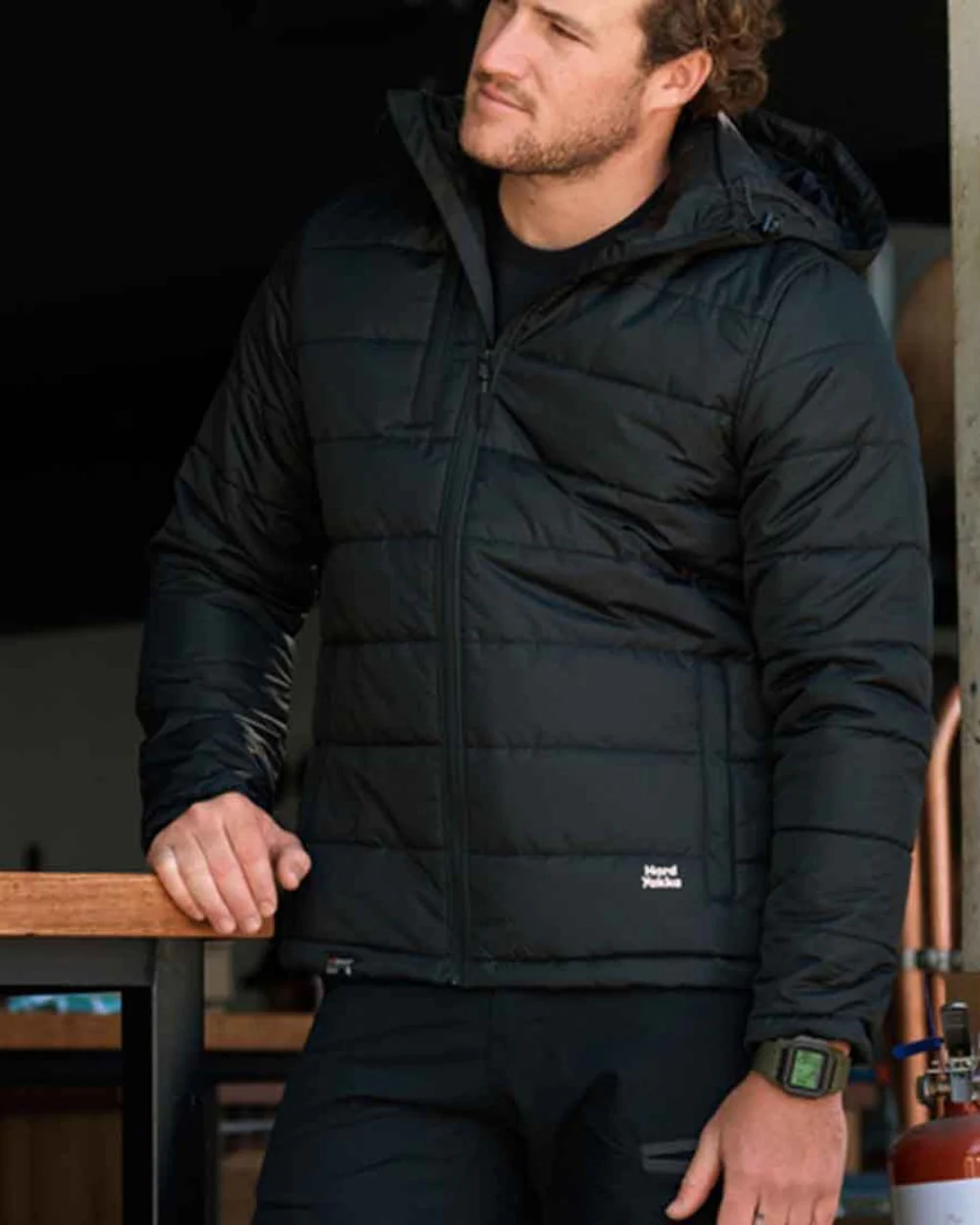 Hard Yakka Mens Puffa 2.0 Insulated Jacket - Image 7