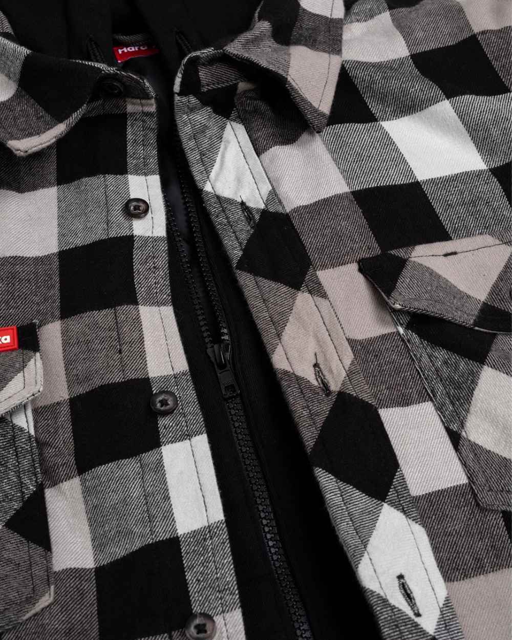 Hard Yakka Mens Quilted Flannel Shacket - Image 10