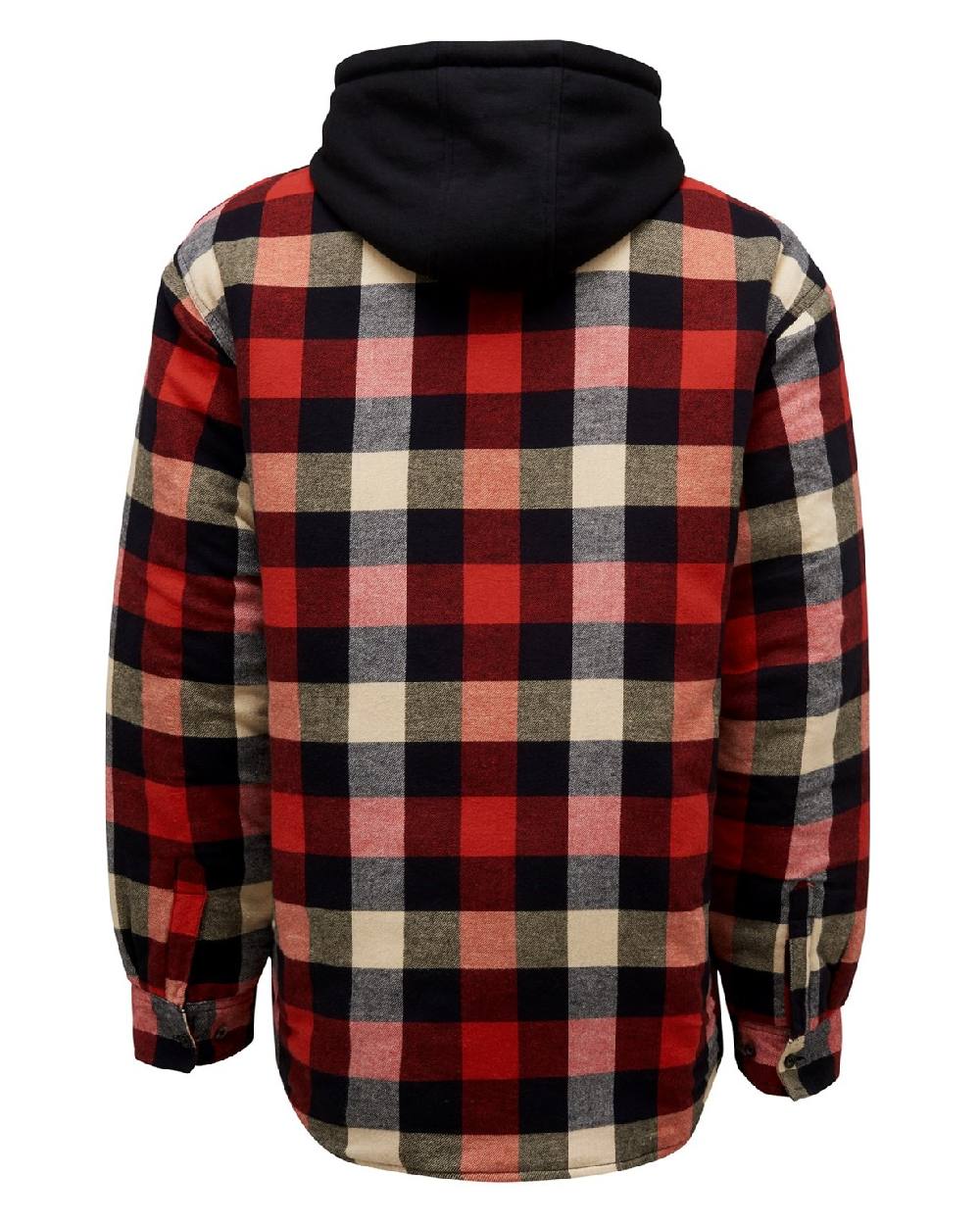 Hard Yakka Mens Quilted Flannel Shacket - Image 3