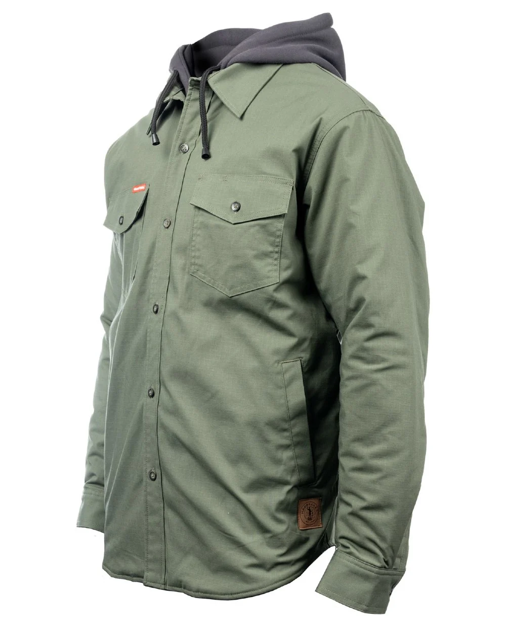 Hard Yakka Mens Quilted Solid Shacket - Image 10