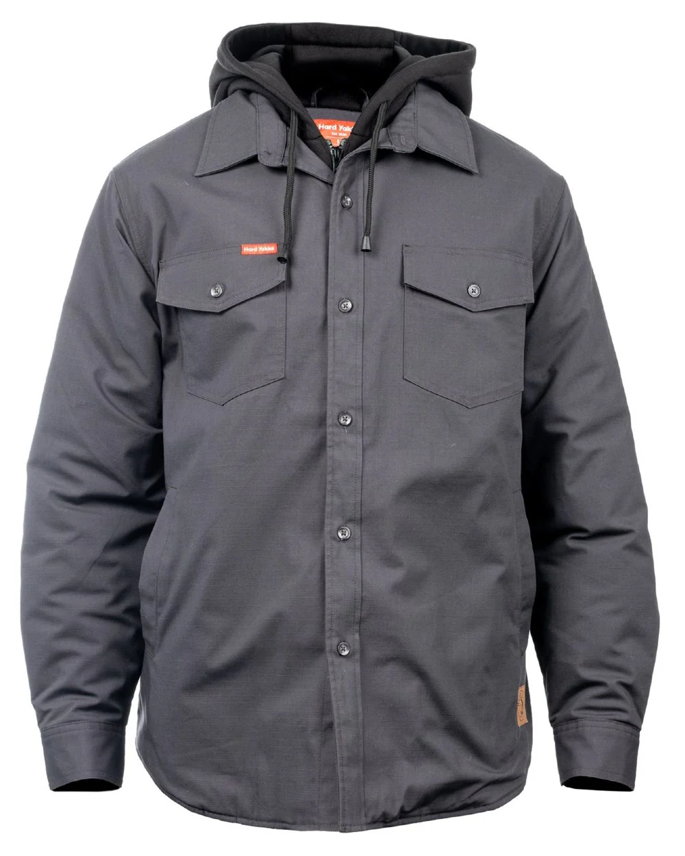 Hard Yakka Mens Quilted Solid Shacket - Image 3