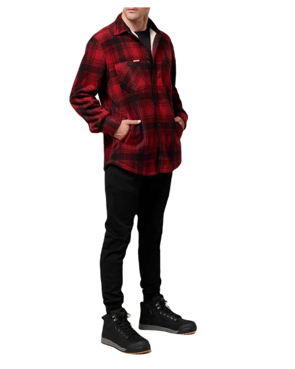 Hard Yakka Mens Sherpa Jacket - Image 8