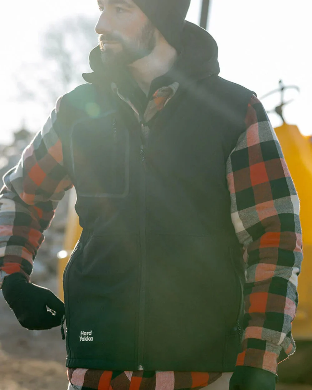 Hard Yakka Mens Toughmaxx Water Resistant Gilet - Image 2
