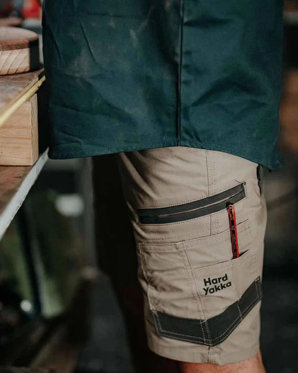 Hard Yakka Raptor Active Cargo Shorts - Image 8