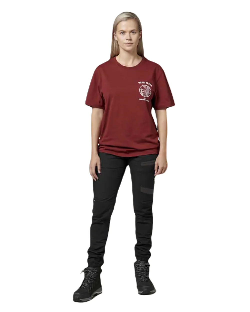 Hard Yakka Womens Raptor Cuffed Trousers - Image 3
