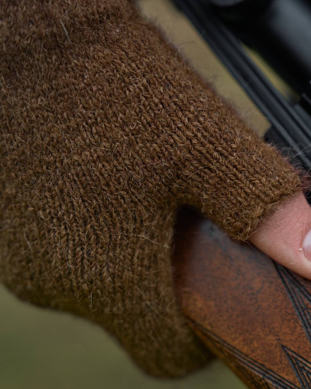 Harkila Alpacka Half Finger Gloves - Image 4