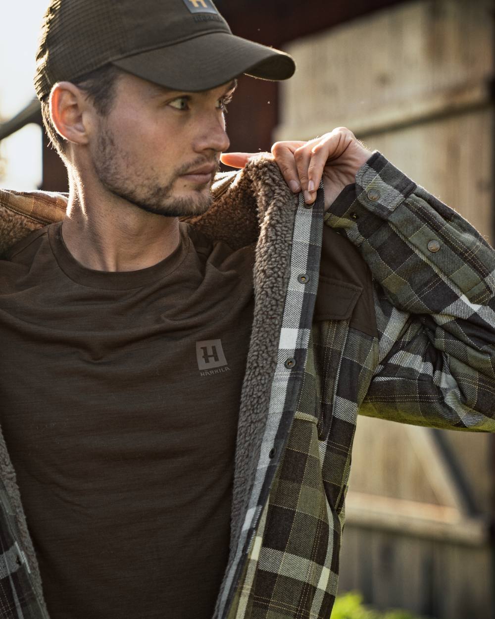 Harkila Asmund Insulated Wool Shirt Jacket - Image 2