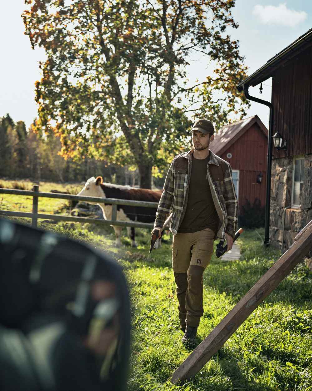 Harkila Asmund Insulated Wool Shirt Jacket - Image 3