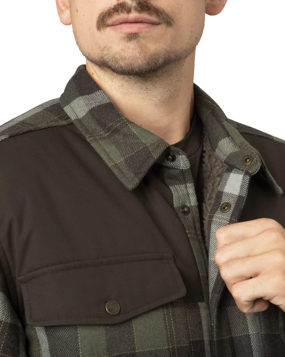 Harkila Asmund Insulated Wool Shirt Jacket - Image 6