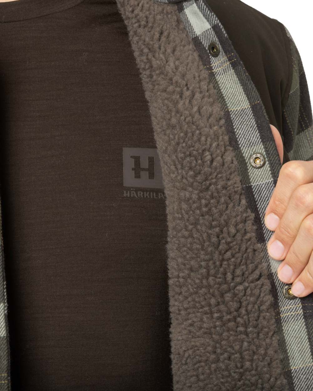 Harkila Asmund Insulated Wool Shirt Jacket - Image 7