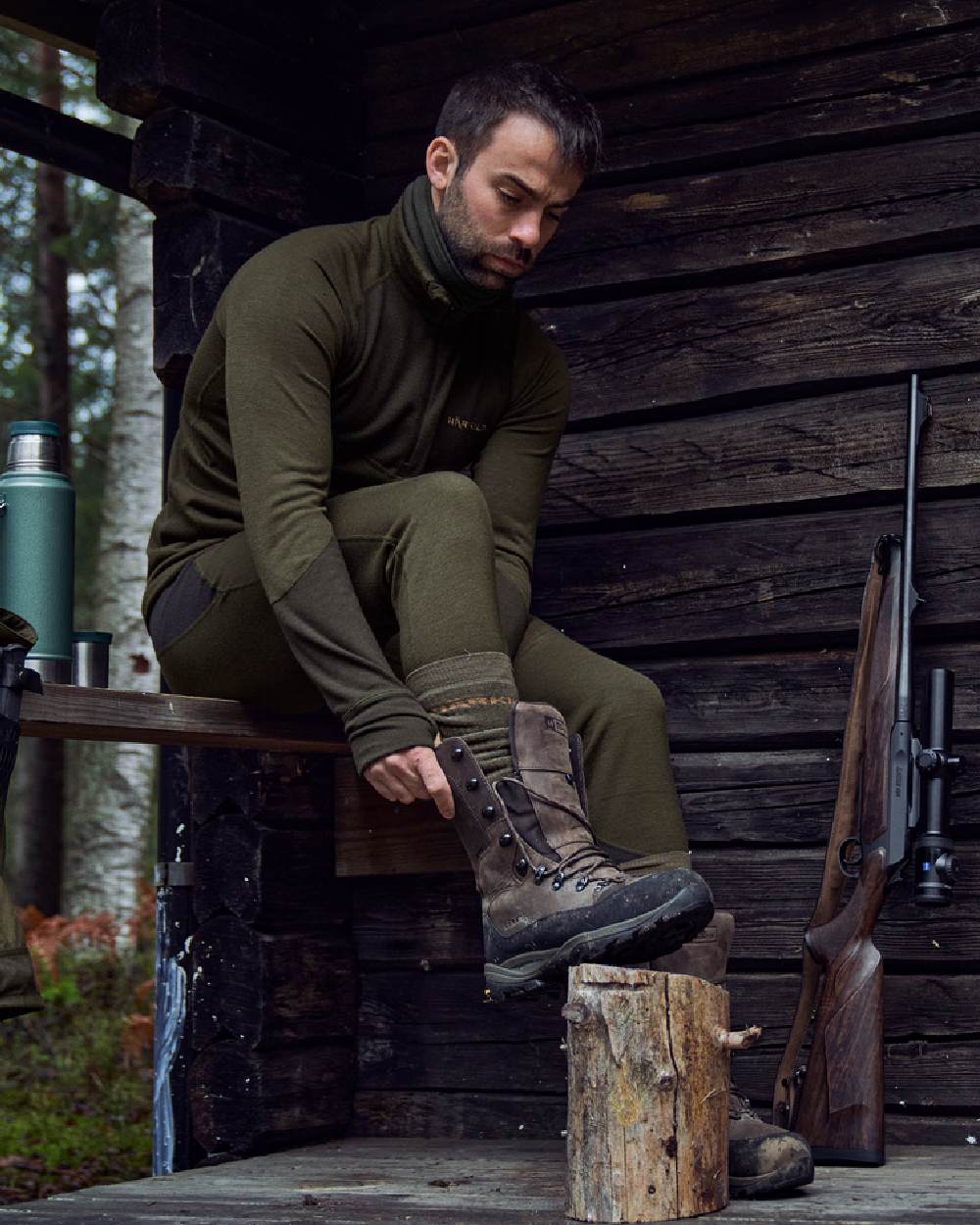 Harkila Base Warm Zip Neck - Image 3