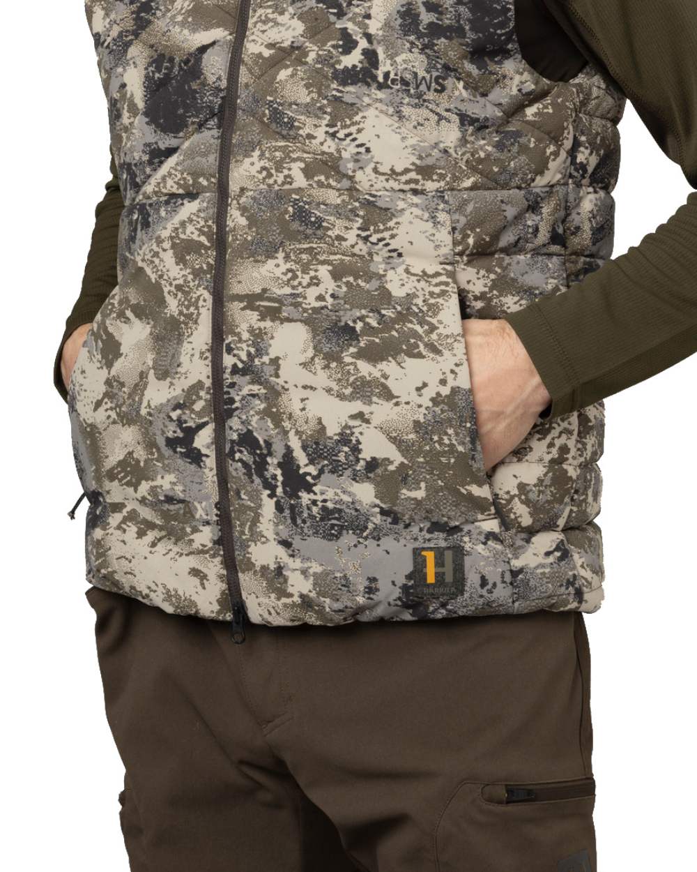 Harkila Camo HSP Insulated Waistcoat - Image 6