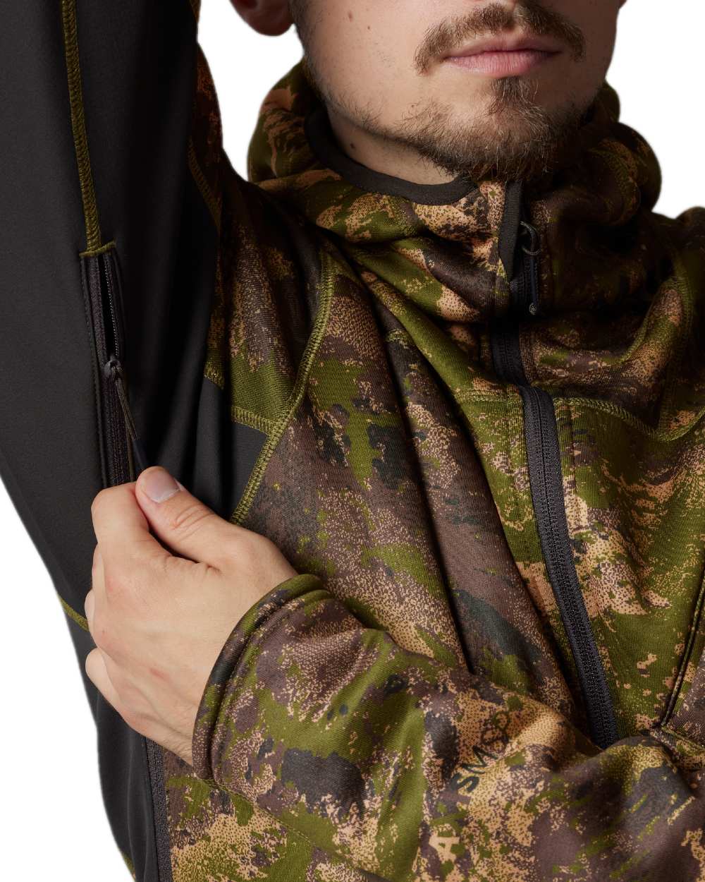 Harkila Deer Stalker Camo Fleece Hoodie - Image 7