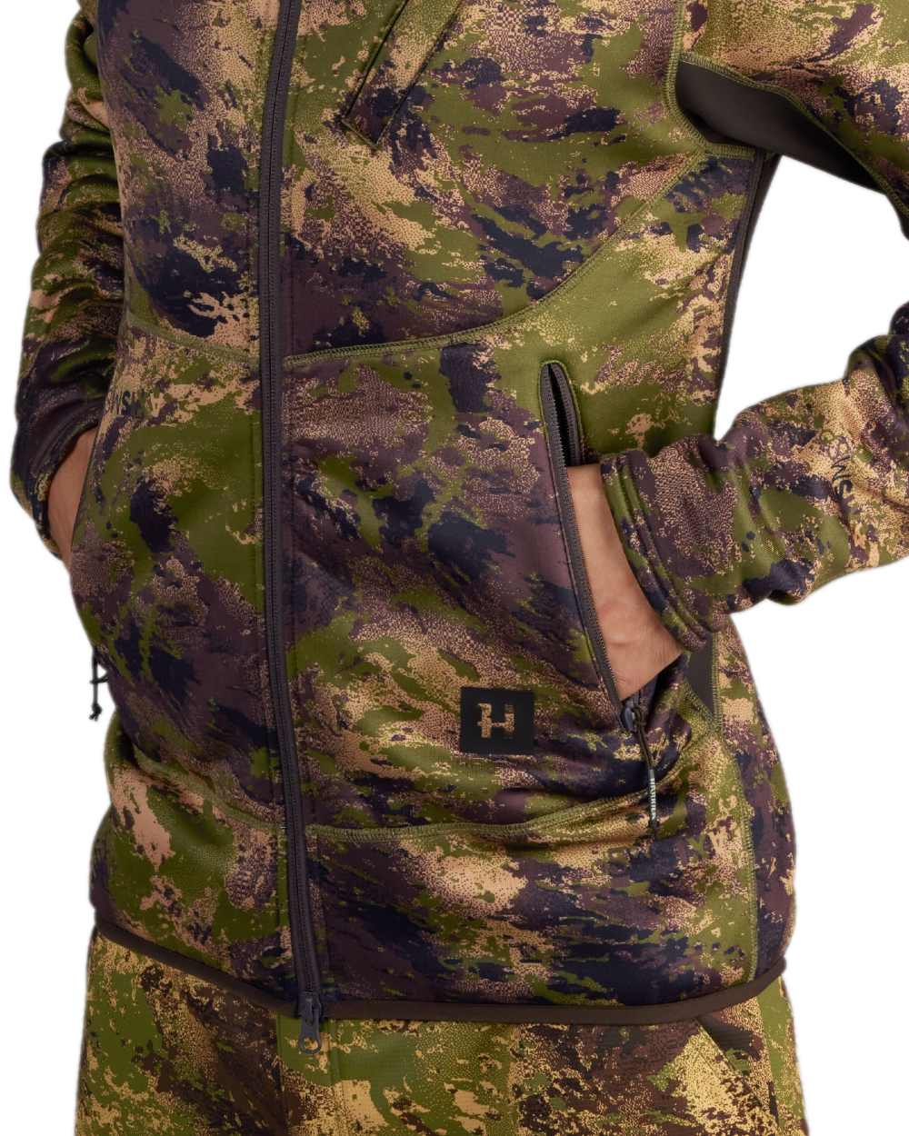 Harkila Deer Stalker Camo Fleece Hoodie - Image 8