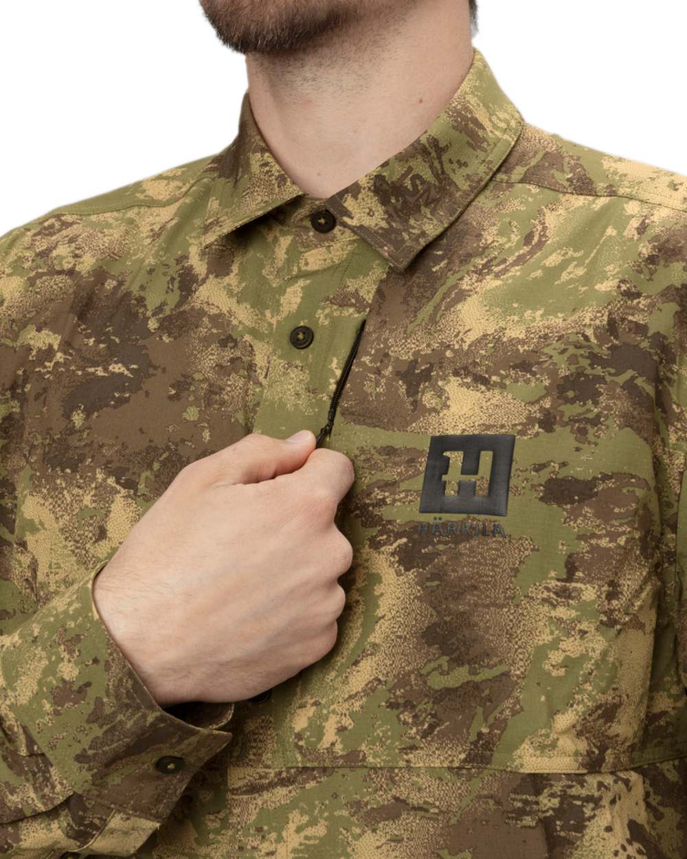 Harkila Deer Stalker Camo Long Sleeve Shirt - Image 4