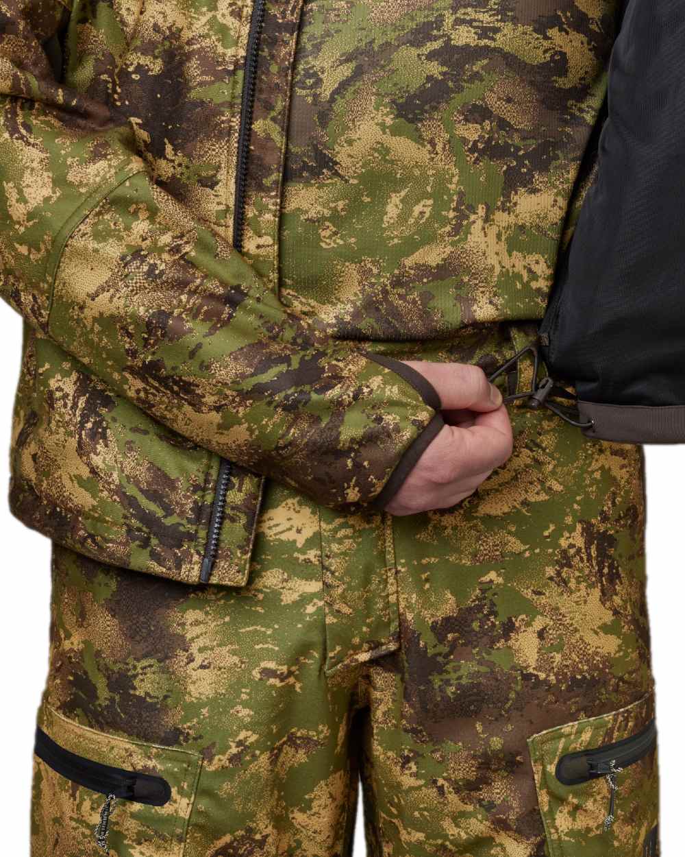 Harkila Deer Stalker Camo WSP Fleece Jacket - Image 7