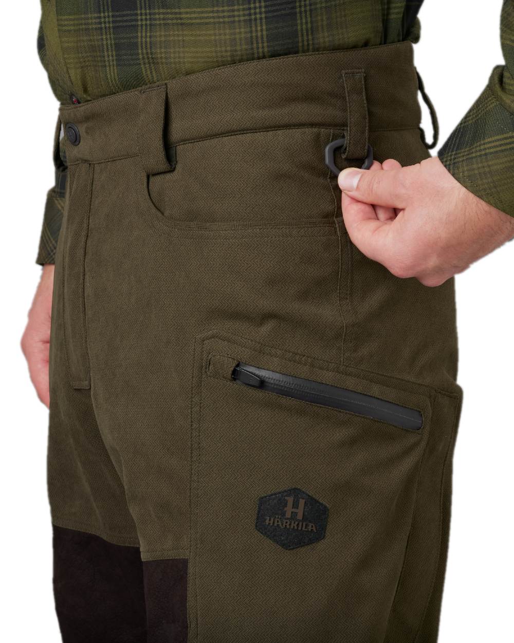 Harkila Driven Hunt HWS Leather Trousers - Image 11