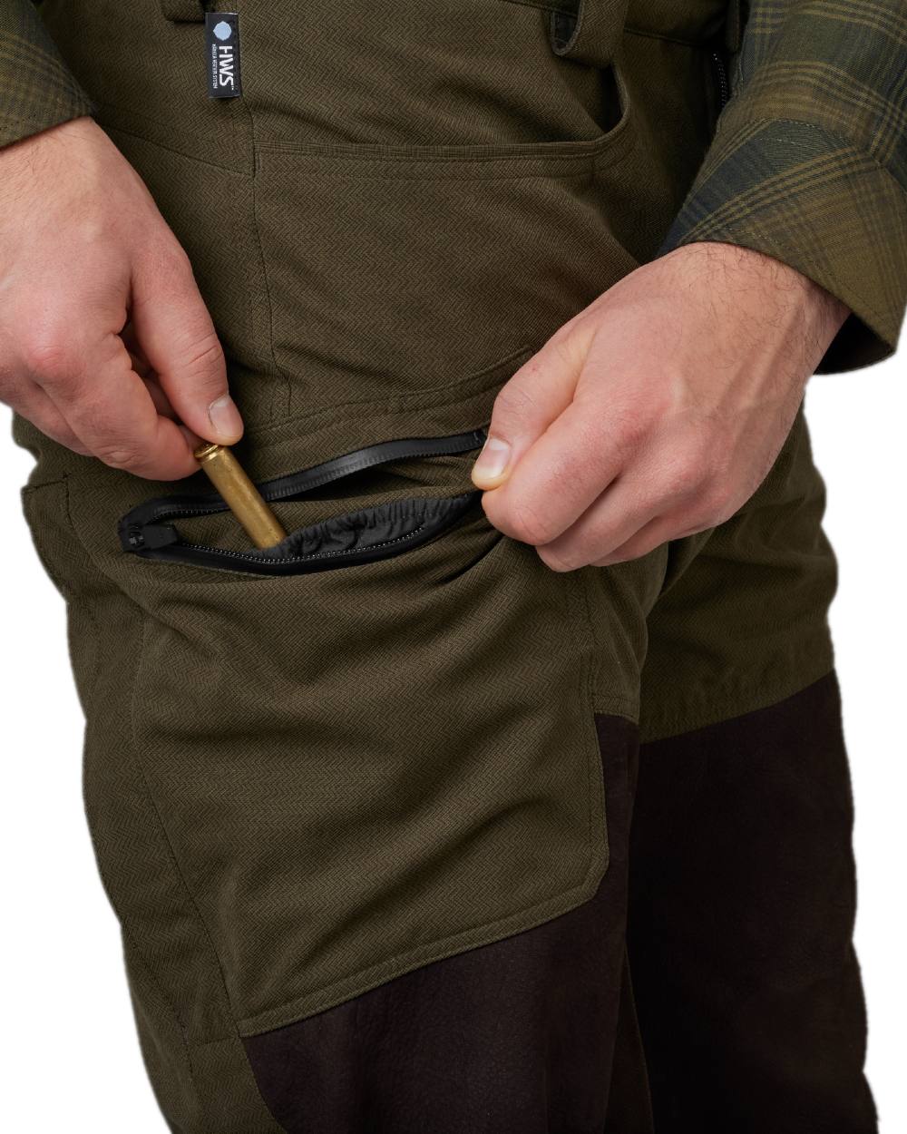Harkila Driven Hunt HWS Leather Trousers - Image 13