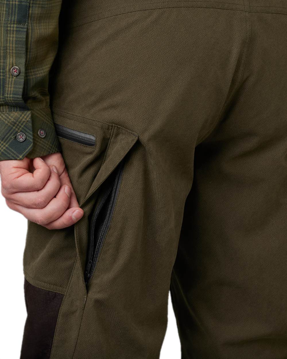 Harkila Driven Hunt HWS Leather Trousers - Image 14