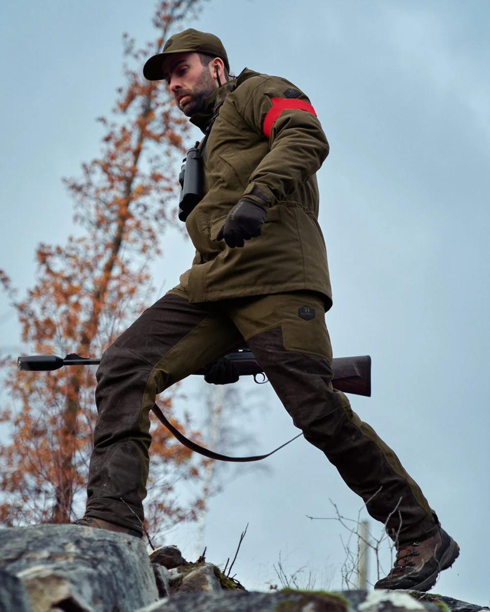 Harkila Driven Hunt HWS Leather Trousers - Image 4
