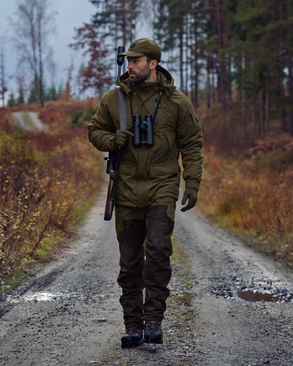 Harkila Driven Hunt HWS Leather Trousers - Image 5