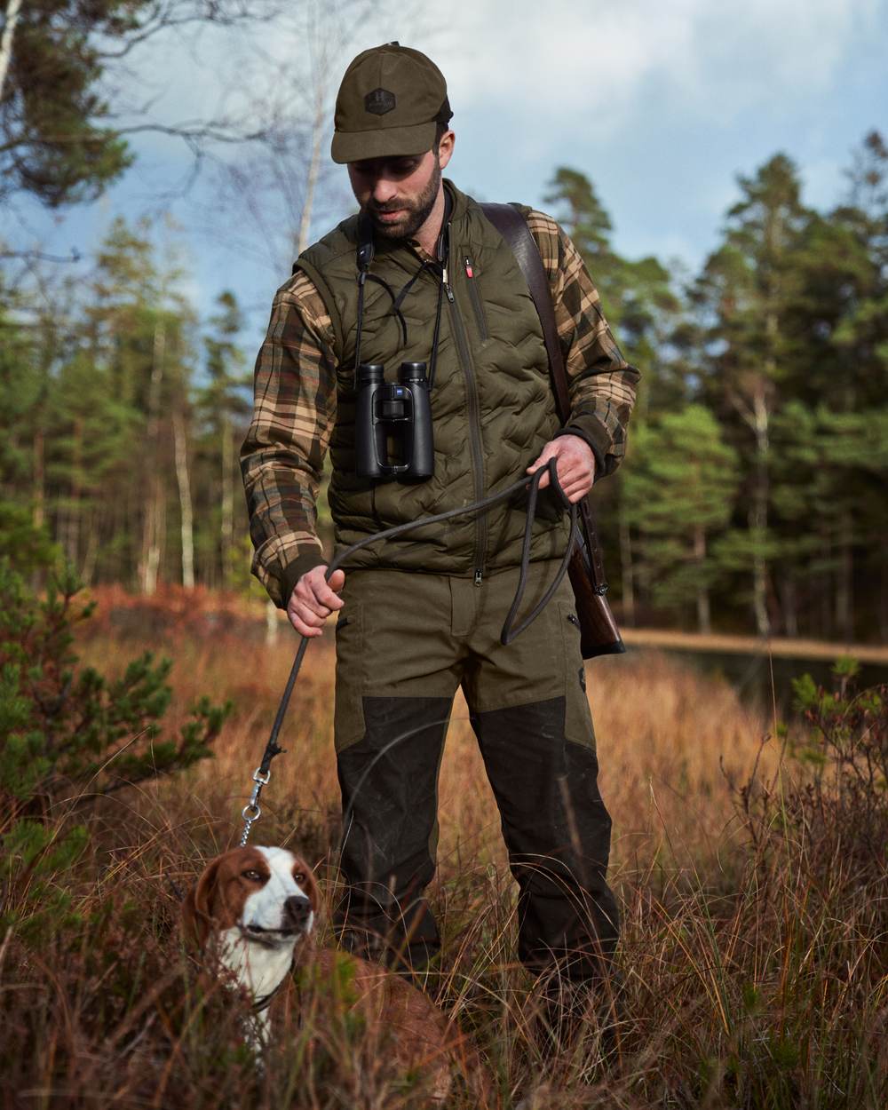Harkila Driven Hunt HWS Leather Trousers - Image 7