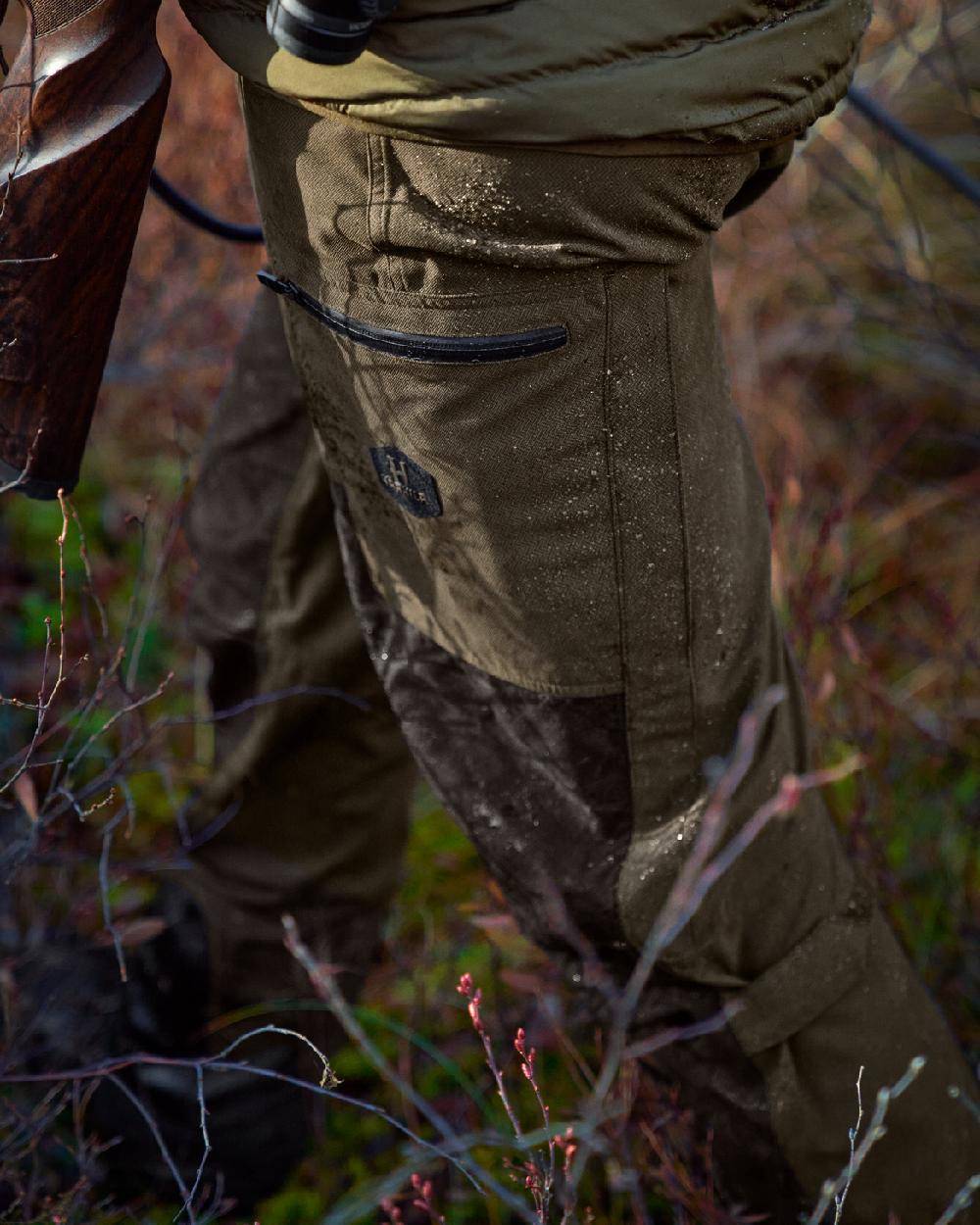 Harkila Driven Hunt HWS Leather Trousers - Image 9
