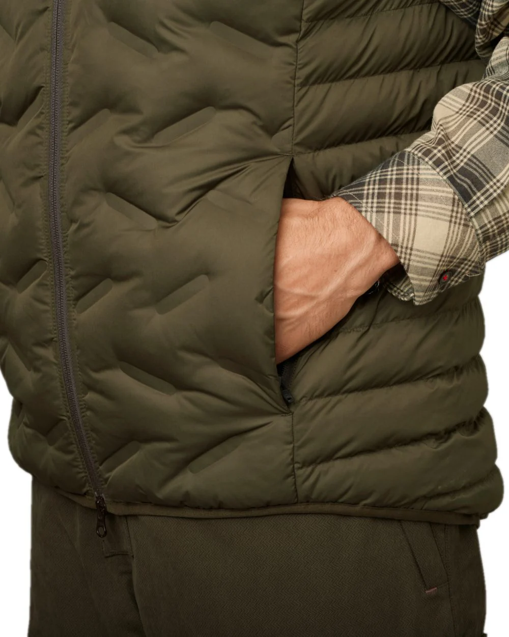 Harkila Driven Hunt Insulated Waistcoat - Image 5