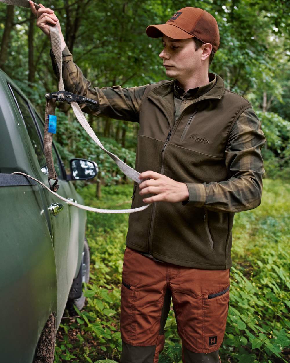 Harkila Fjell Fleece Waistcoat - Image 2