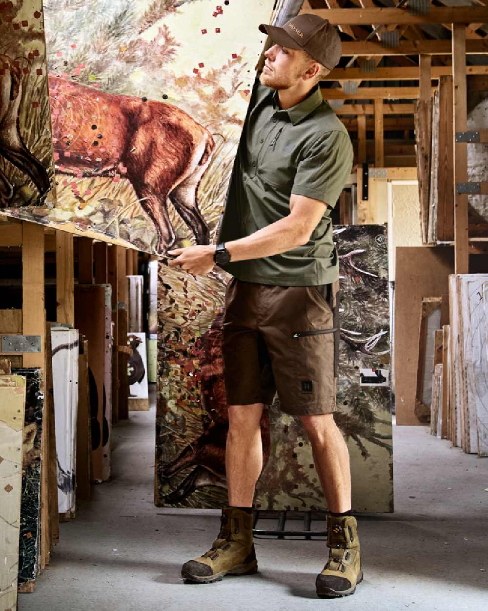 Harkila Mens Fjell Shorts - Image 7