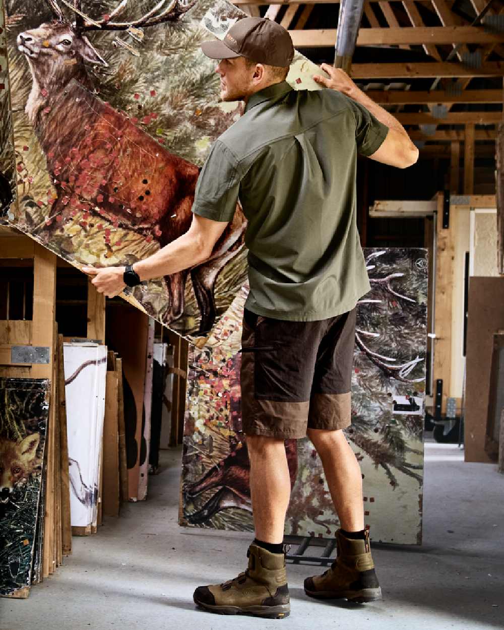 Harkila Mens Fjell Shorts - Image 8