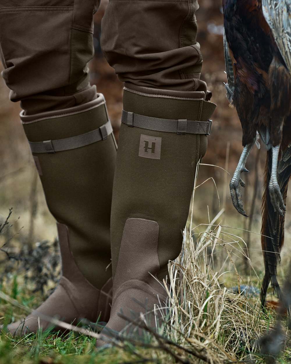 Harkila Forester Textile Rubber Boots - Image 2