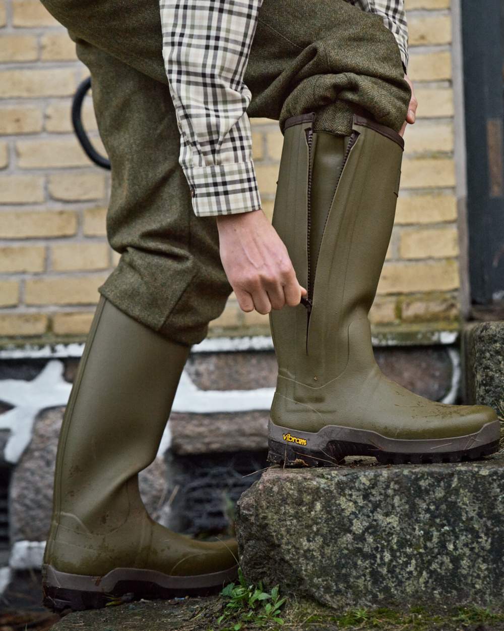 Harkila Forester Zip Rubber Boots - Image 5