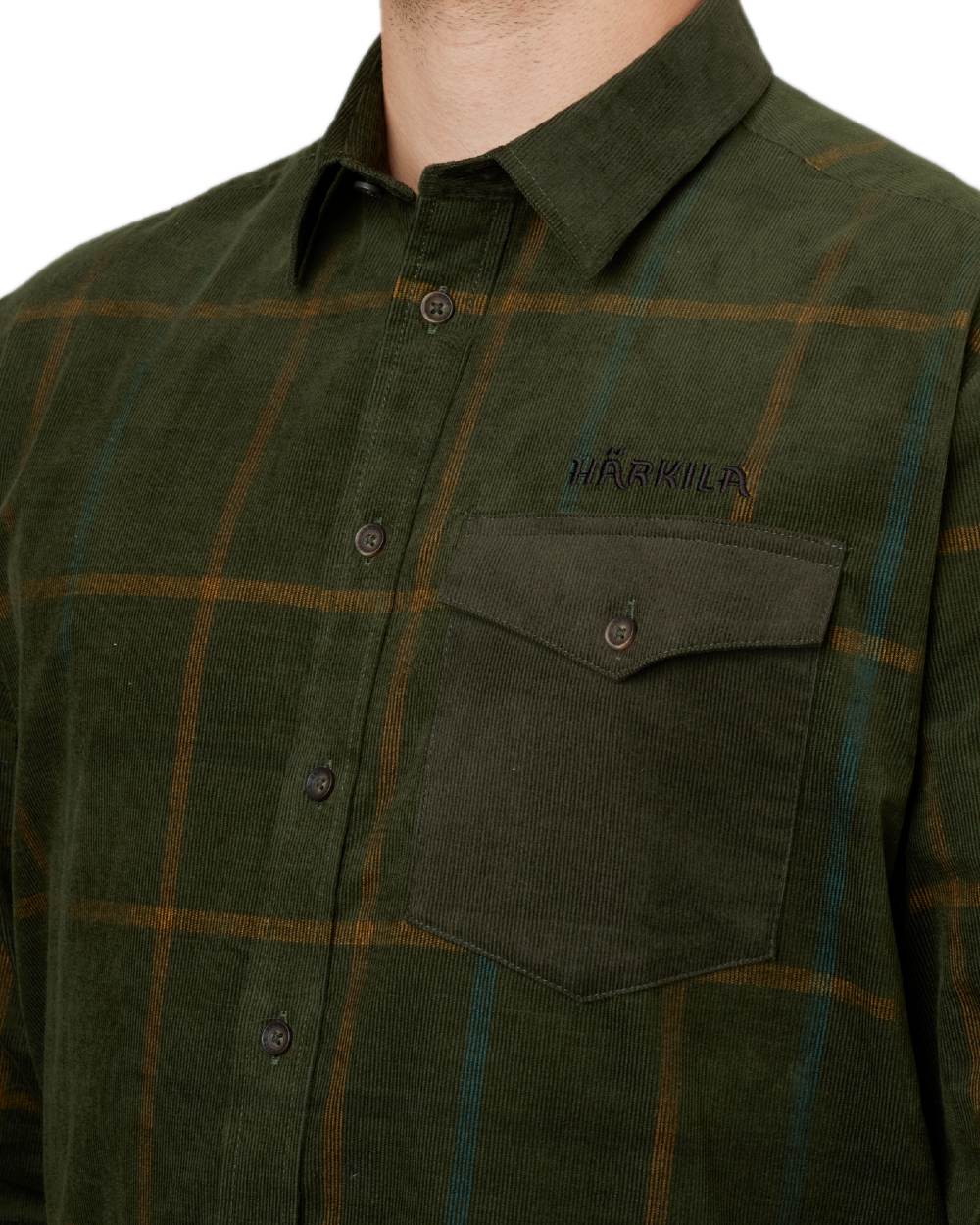 Harkila Kaldfjord Corduroy Check Shirt - Image 14